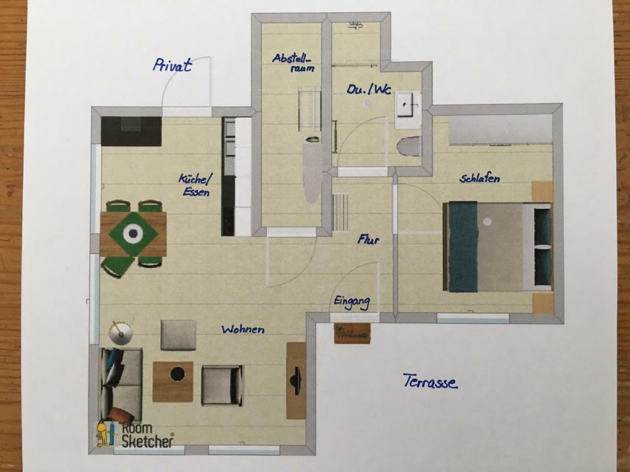Ferienwohnung Gluiber Beuren  Exteriér fotografie